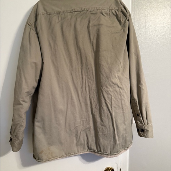 Levi's Men's Khaki Shirt Jacket - Picture 2 of 4
